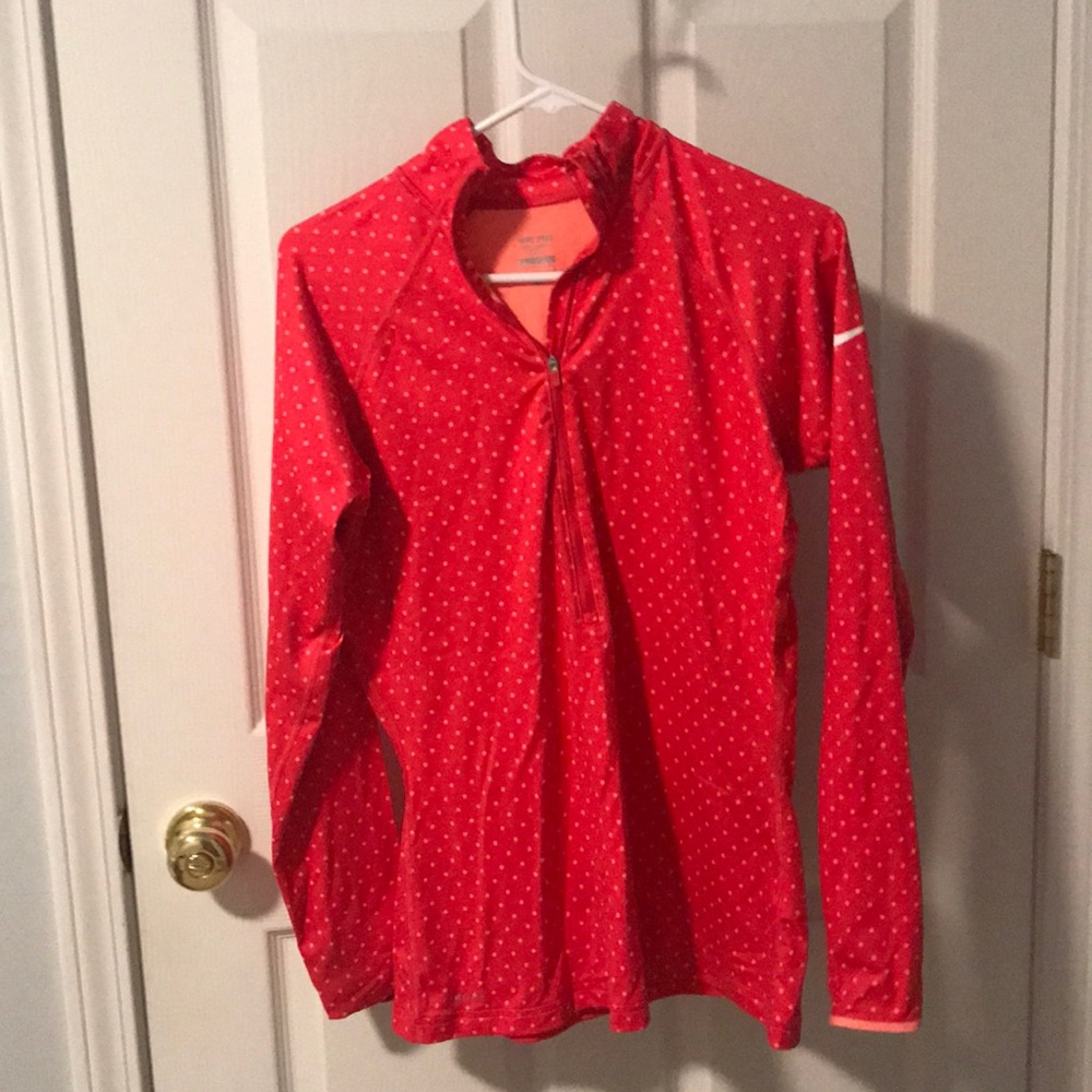Nike pro long sleeve workout jacket